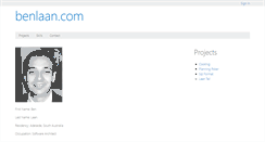 Desktop Screenshot of benlaan.com